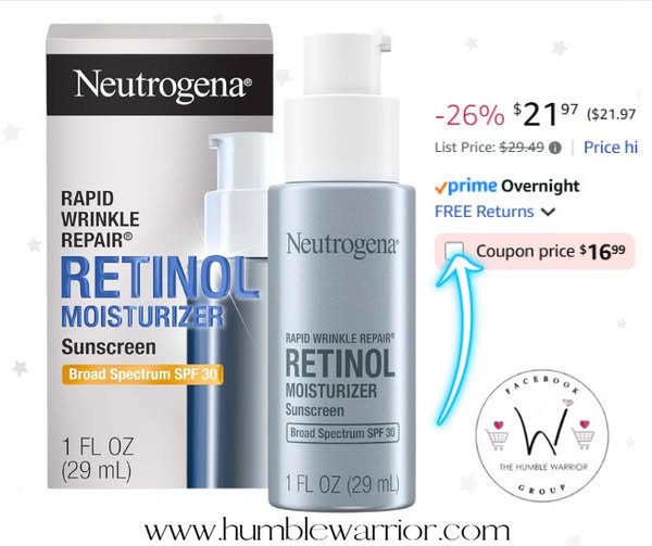 Neutrogena Rapid Wrinkle Repair!
