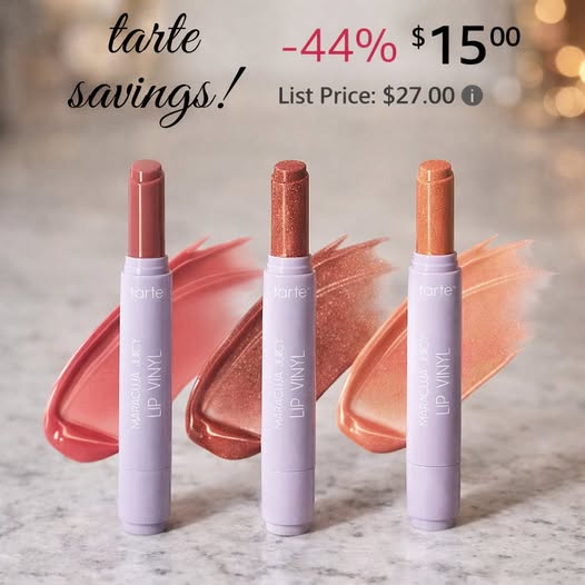 tarte maracuja juicy lip vinyl gloss