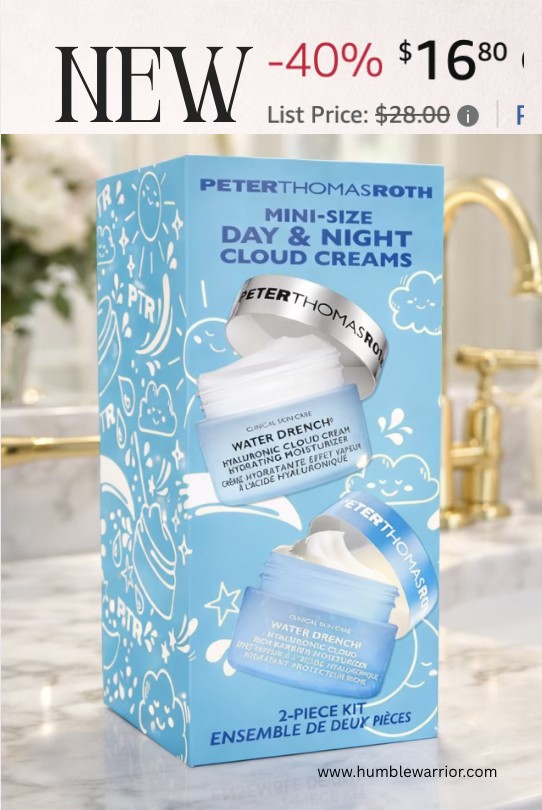 Peter Thomas Roth Mini-Size Day & Night Cloud Creams 2-Piece Kit