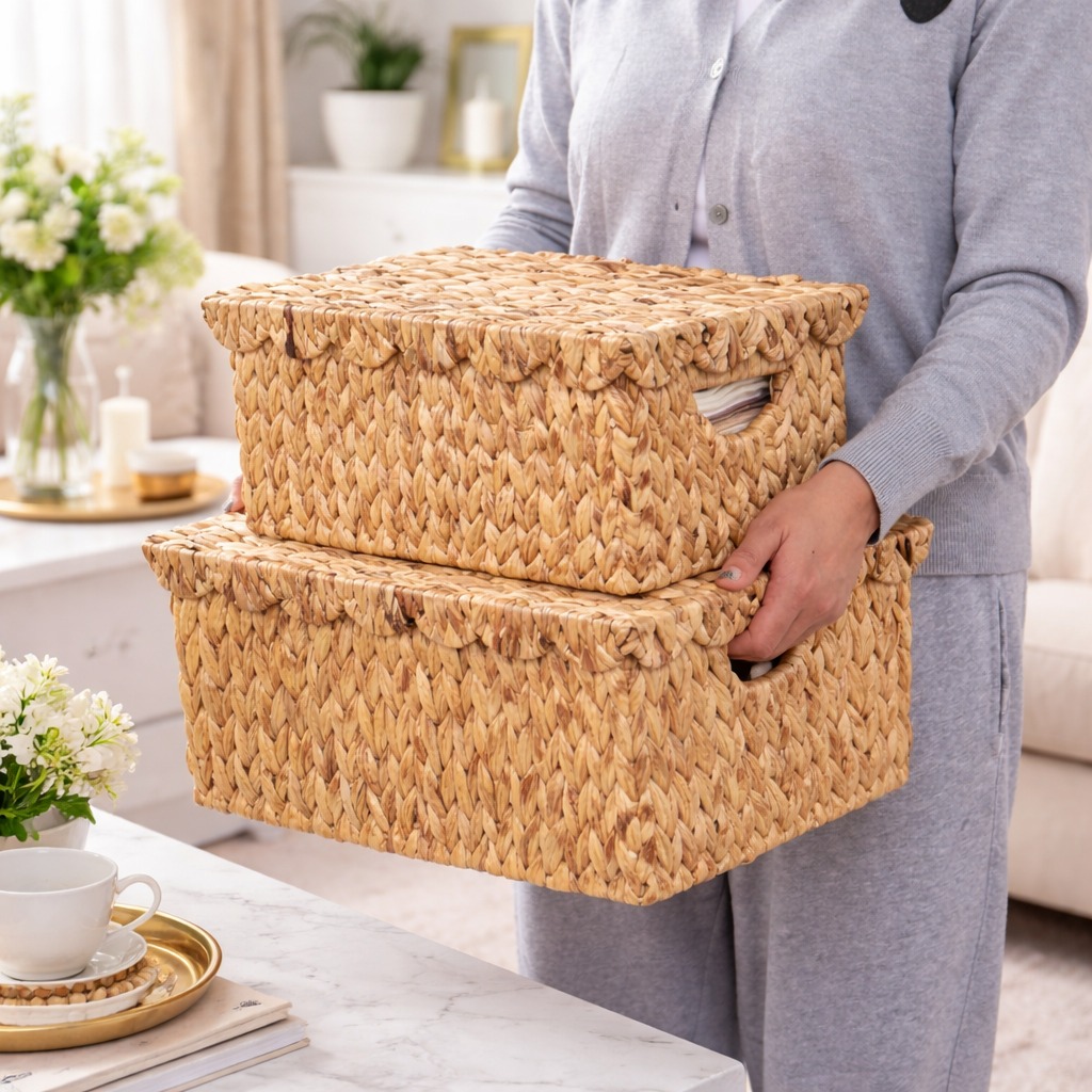 FairyHaus Wicker Basket