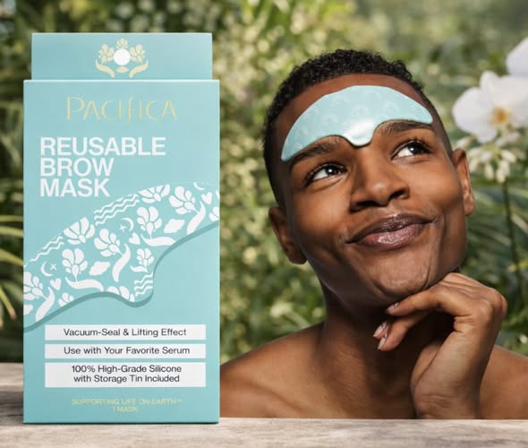 Pacífica reusable 100% silicone forehead wrinkle patch