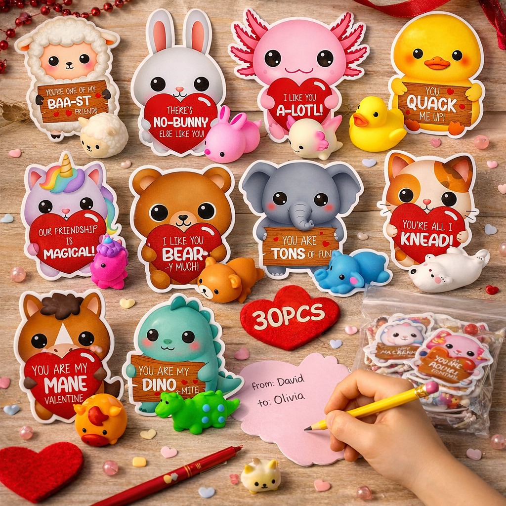 squishy friend Valentines