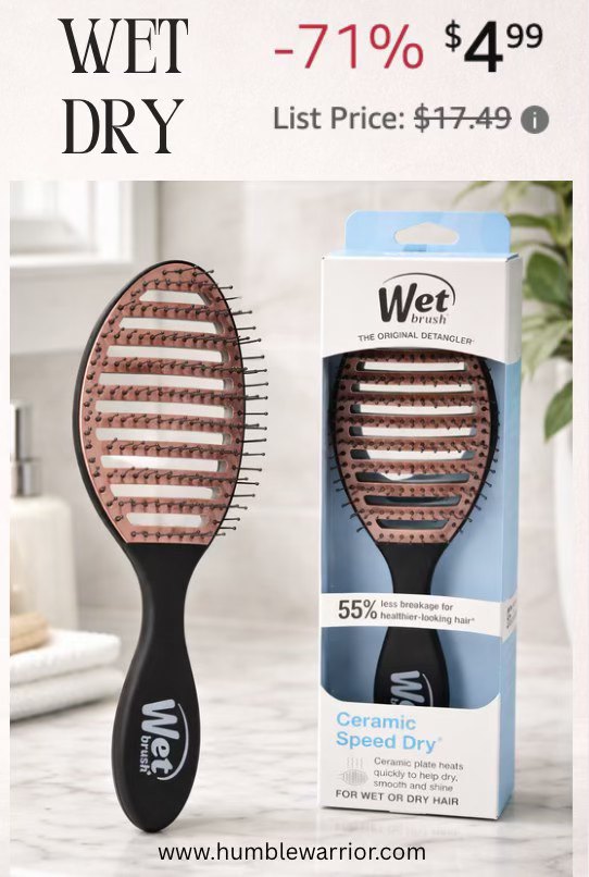 Wet Brush Ceramic Speed Dry Hair Brush