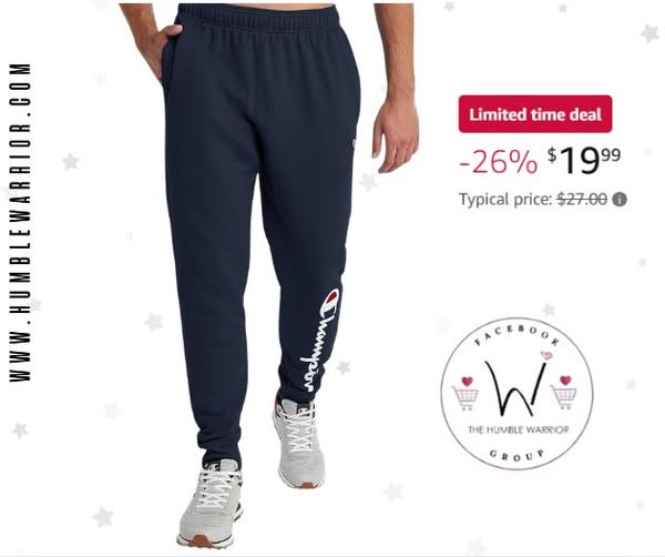 Champion Men’s Powerblend Fleece Joggers