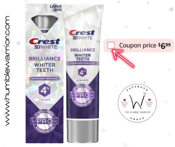 Crest 3D White Brilliance Pro Ultra White Toothpaste
