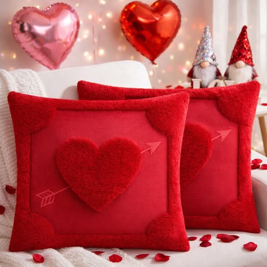 Valentine pillow covers