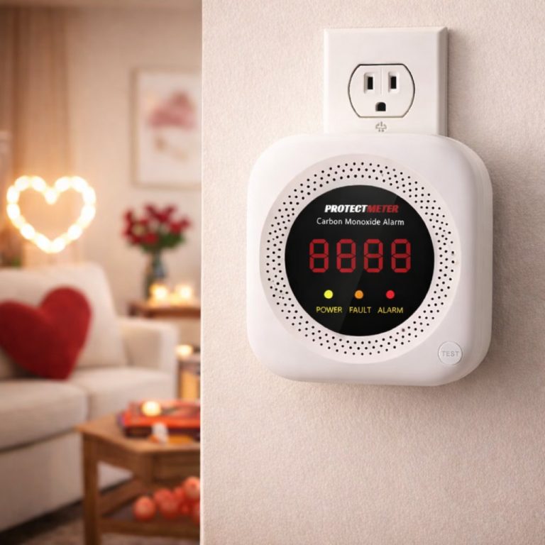 PROTECTMETER Carbon Monoxide Detector Plug-In