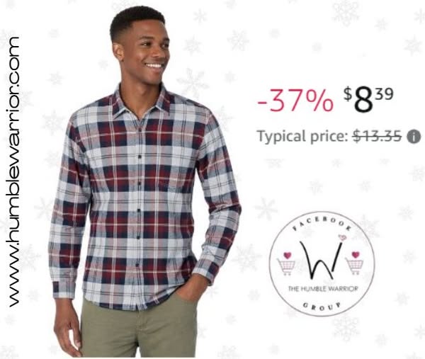 Men’s Long-Sleeve Flannel Shirt