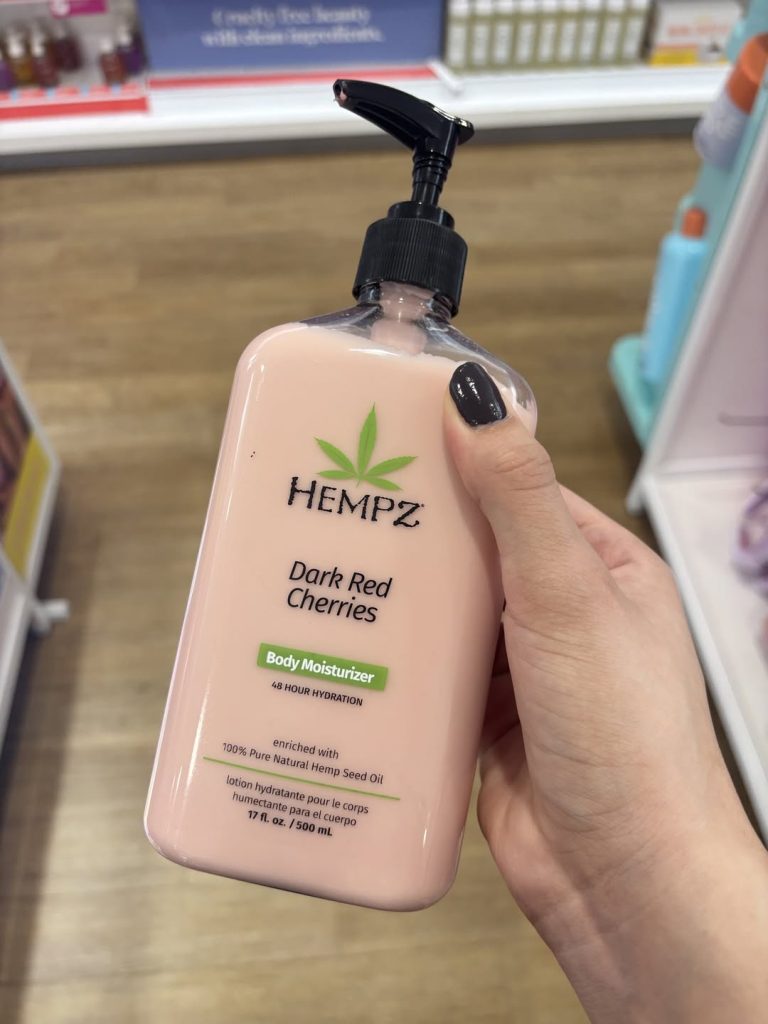 Hempz Dark Red Cherries Lotion!
