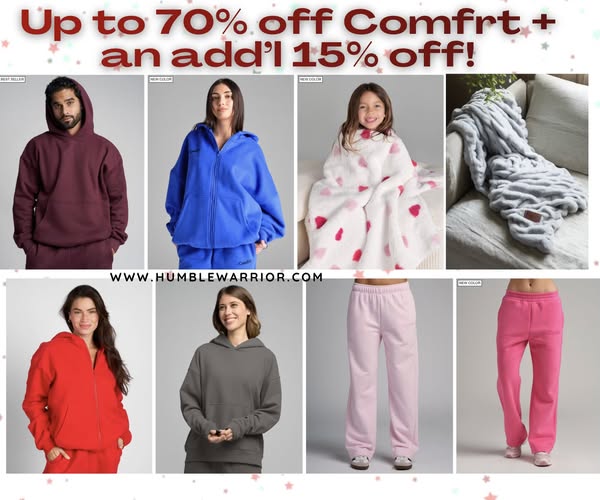Comfrt new Valentine’s Day line