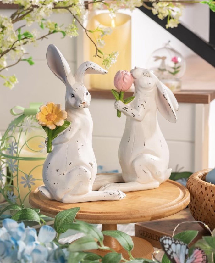 Valery Madelyn Easter Bunny couple