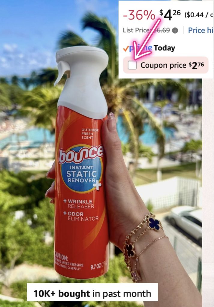 Bounce Anti Static Spray