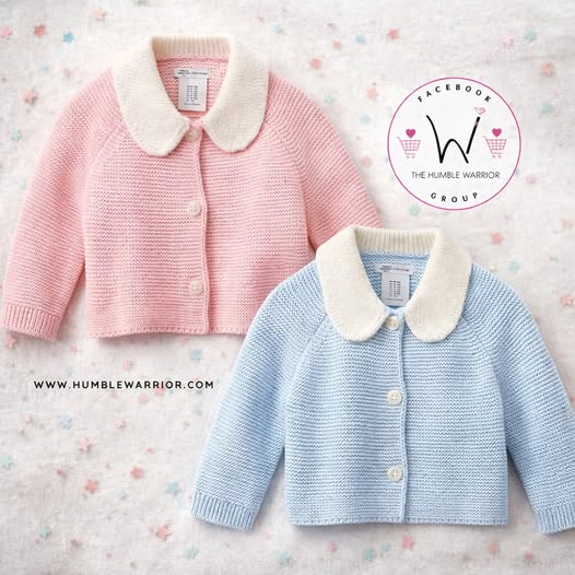 x Sofia Grainge Unisex Toddlers and Babies’ Peter Pan Collar Sweater Jacket