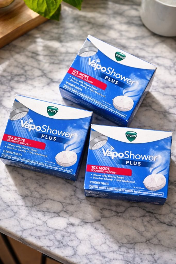 Vicks VapoShower Plus Shower Steamers