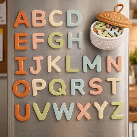 JoyCat Silicone Alphabet Magnetic Letters