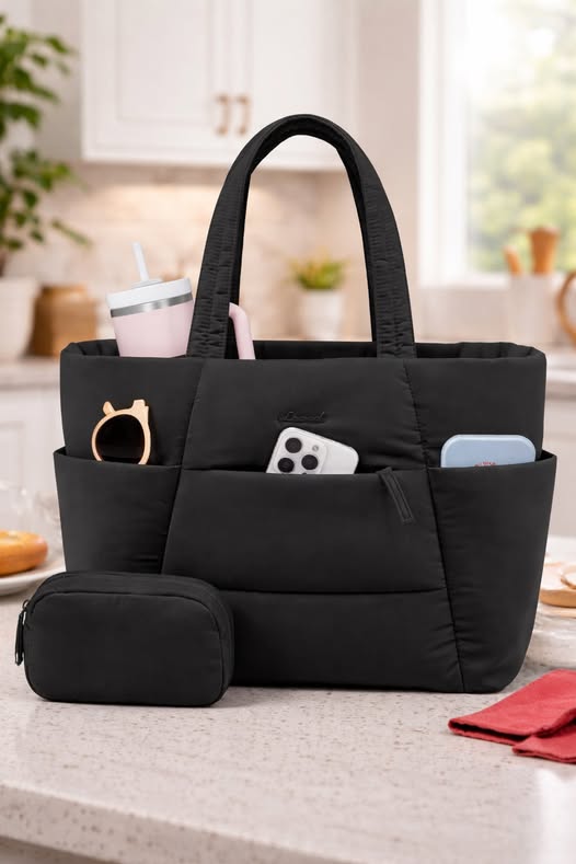 LOVEVOOK Puffer Tote Bag