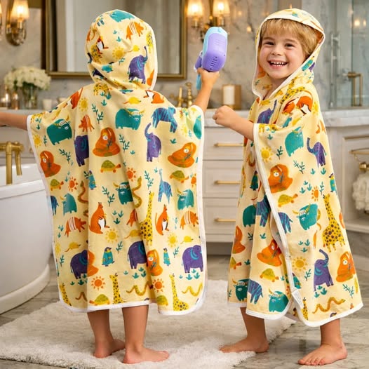 hooded bamboo towels