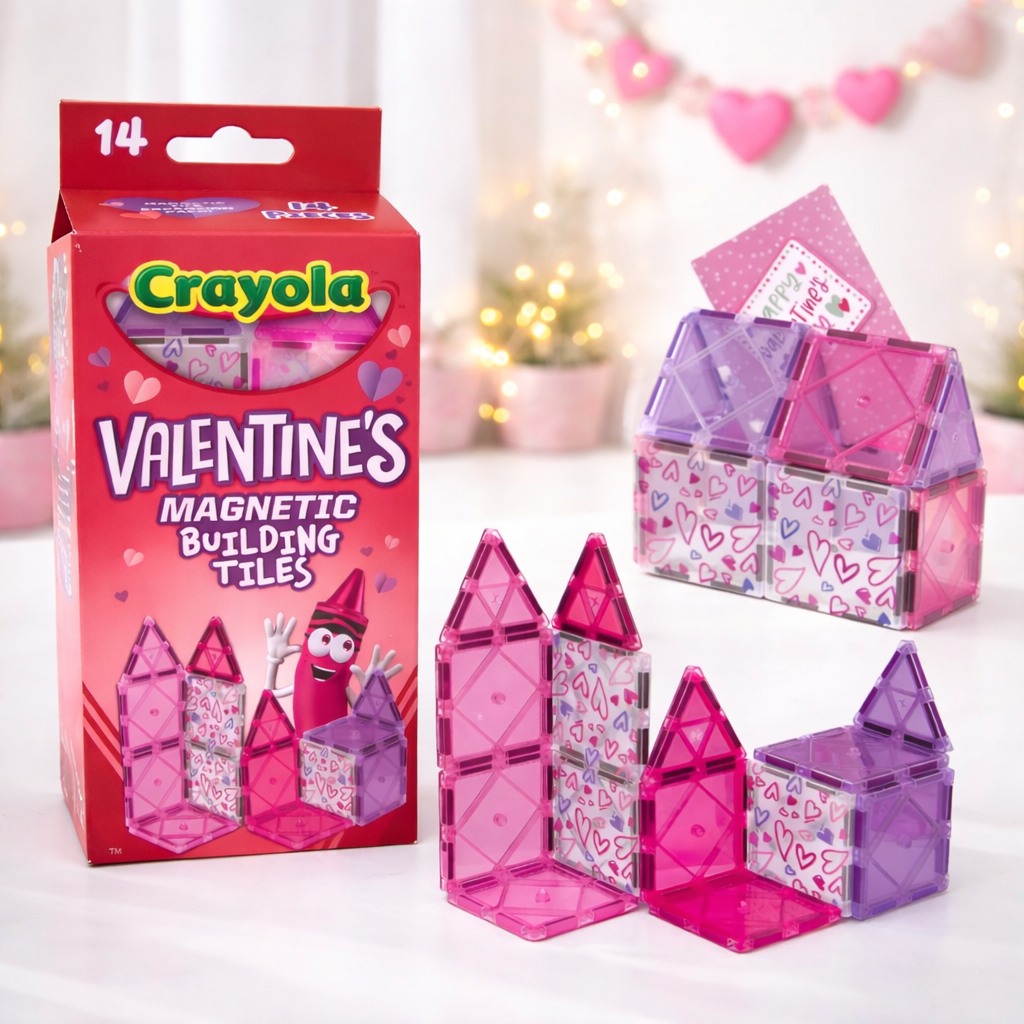 Valentine’s Day Create On Crayola Magnetic Tiles