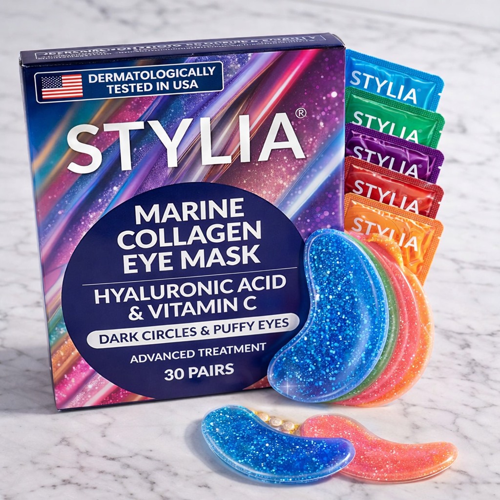 Stylia Collagen & Vitamin C Under Eye Patches