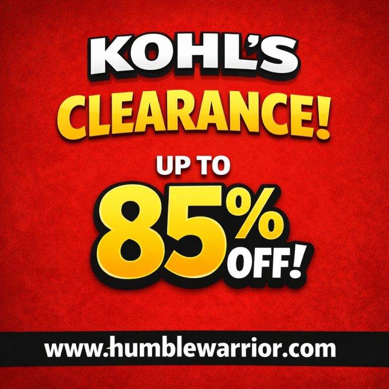 Kohl’s Clearance Sale