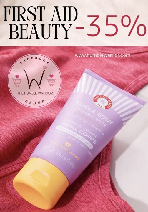 First Aid Beauty Whole Body Deodorant Cream