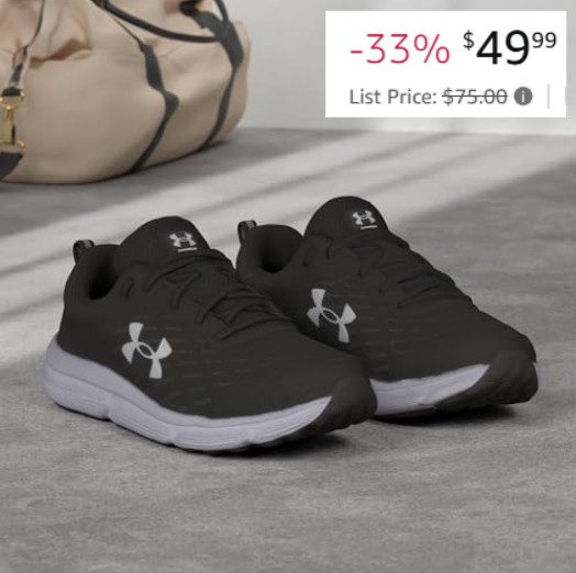 Under Armour Men’s Charged Assert 10 Shoes