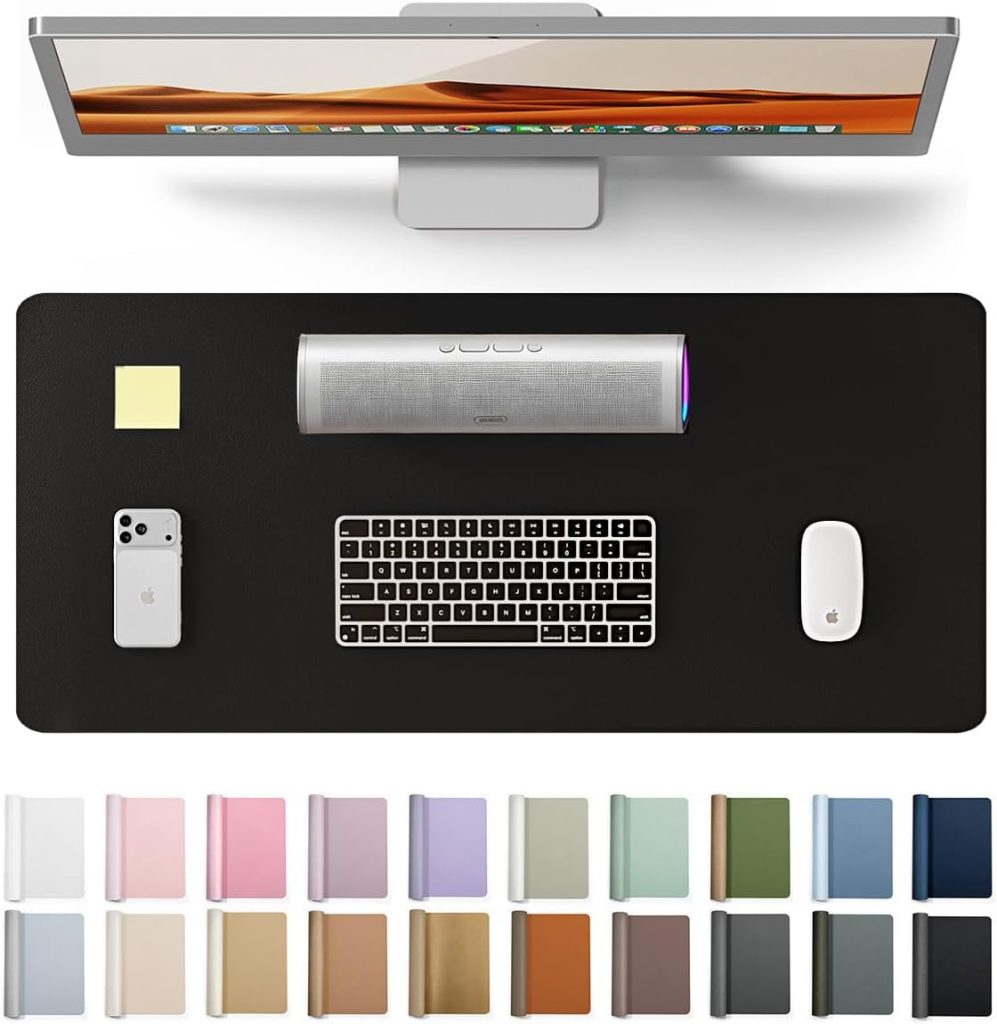 PU leather desk pads!