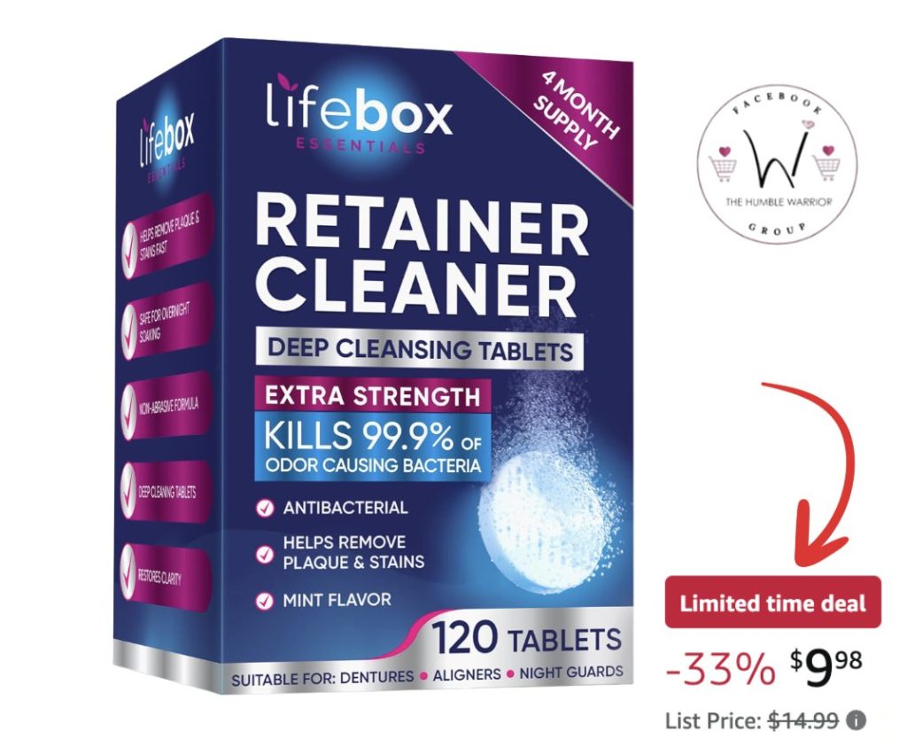 Retainer Cleaner Tablets