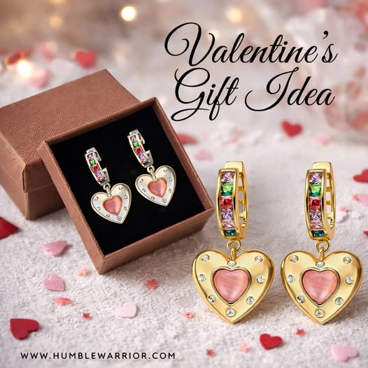 heart earrings