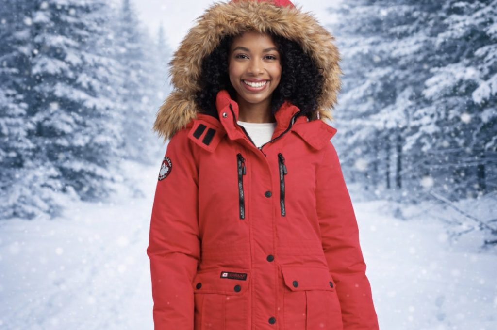 Hooded Women’s Parka Jacket