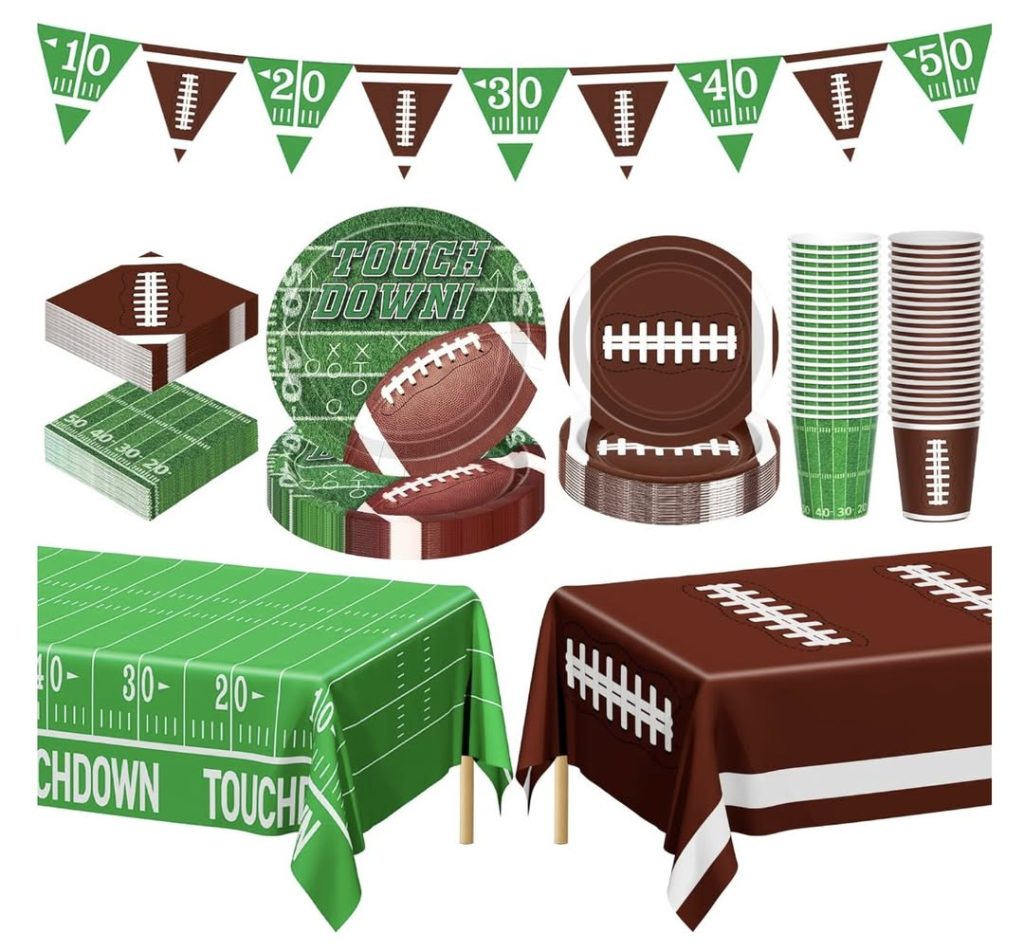Football party set