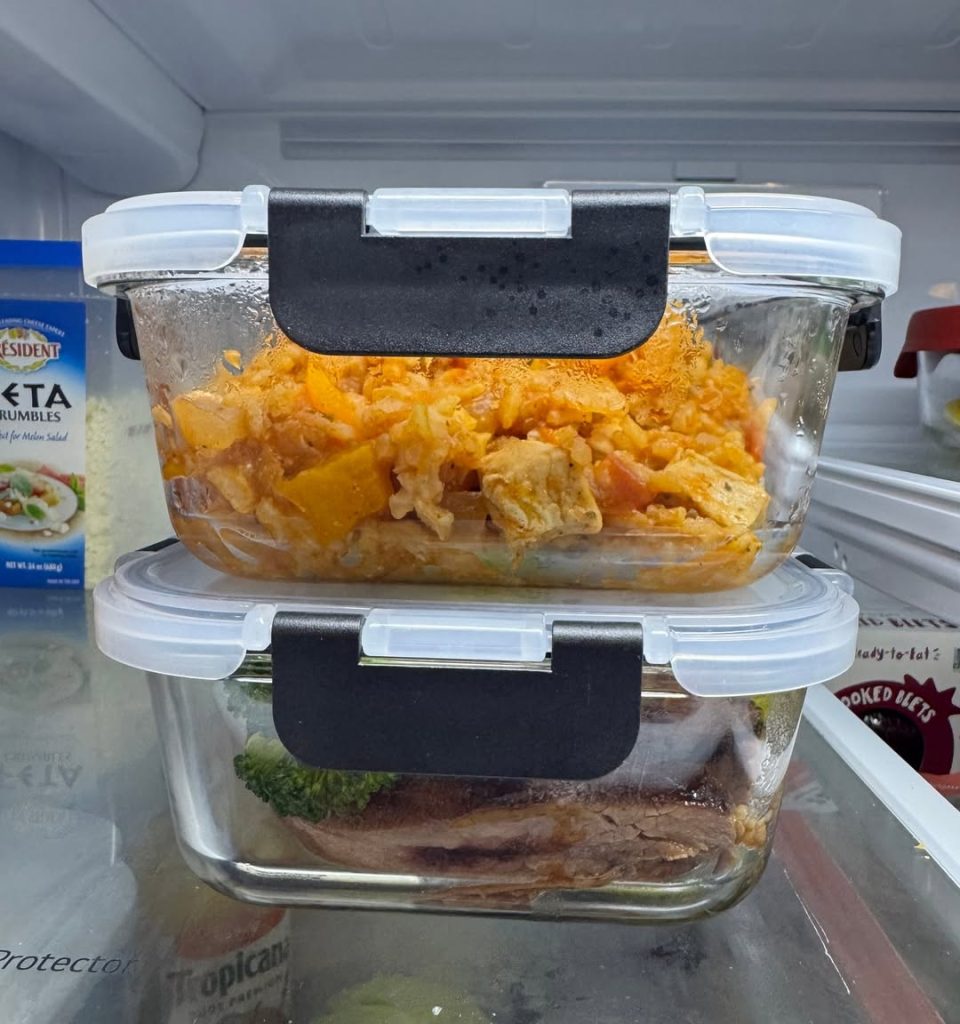 36oz Large Glass Meal Prep Containers