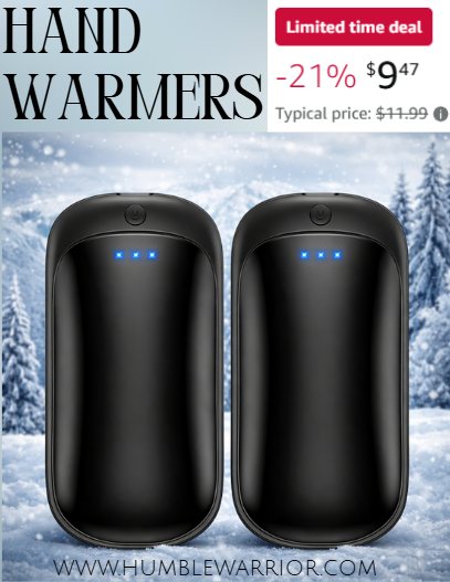 Lerat Rechargeable Hand Warmers