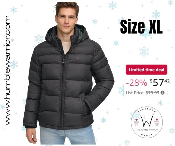 Tommy Hilfiger down alternative puffer jacket