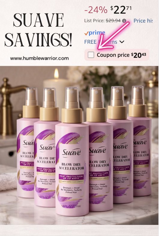 Suave Heat Protection and Detangling Spray