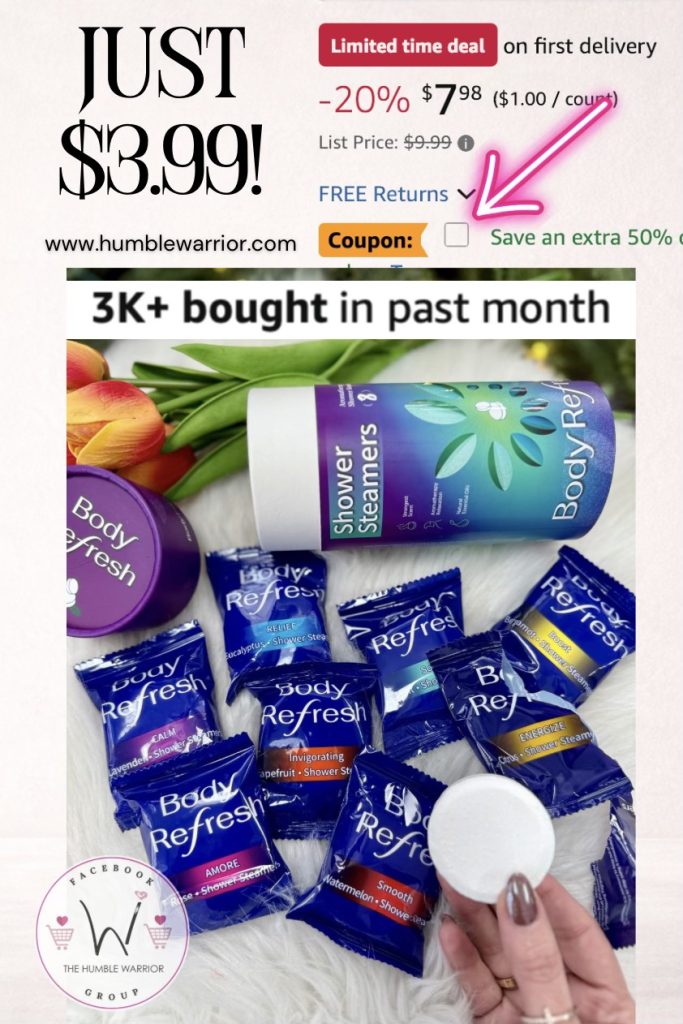 Body Restore shower steamers
