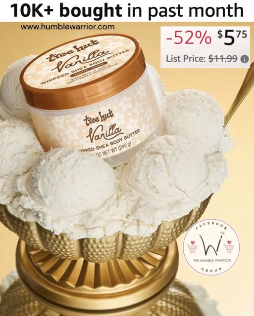 Tree Hut Vanilla Whipped Shea Body Butter