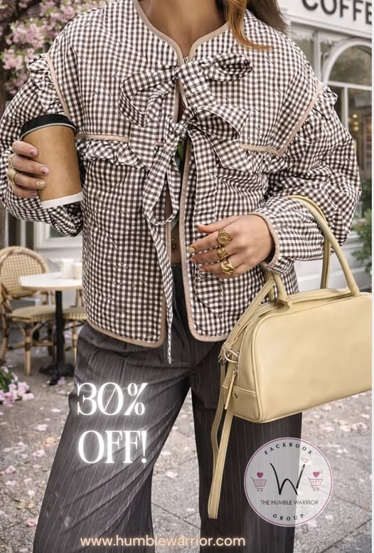 tie front jacket from Tankaneo