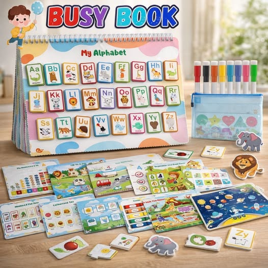 Websonaw Busy Book for Toddlers 3+