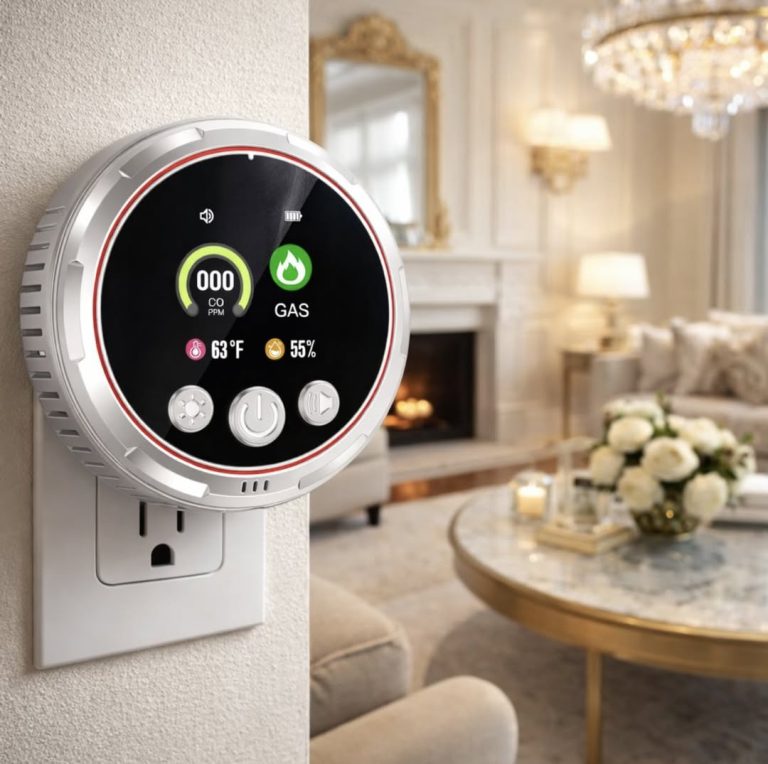 4-in-1 Carbon Monoxide and Natural Gas Detector