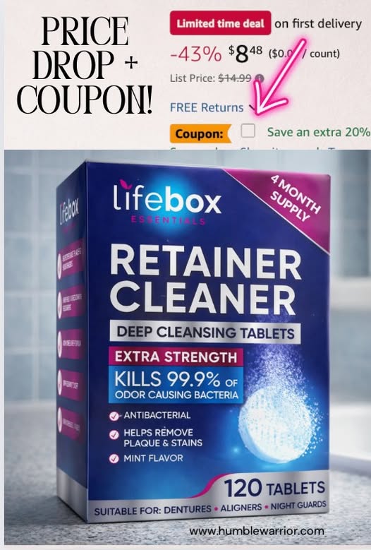 Retainer Cleaner Tablets