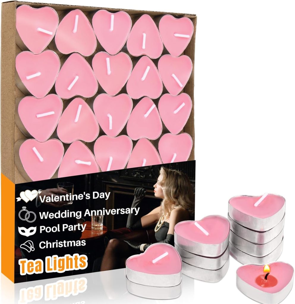 Heart Shaped Tealights