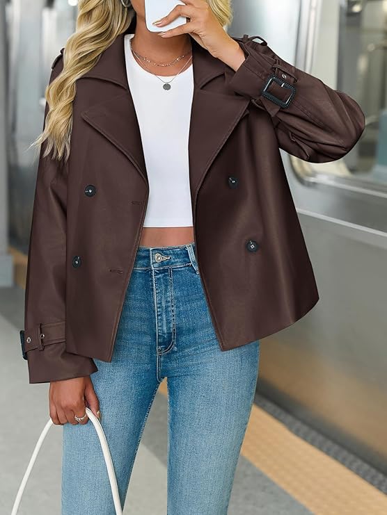 Faux Leather Jacket