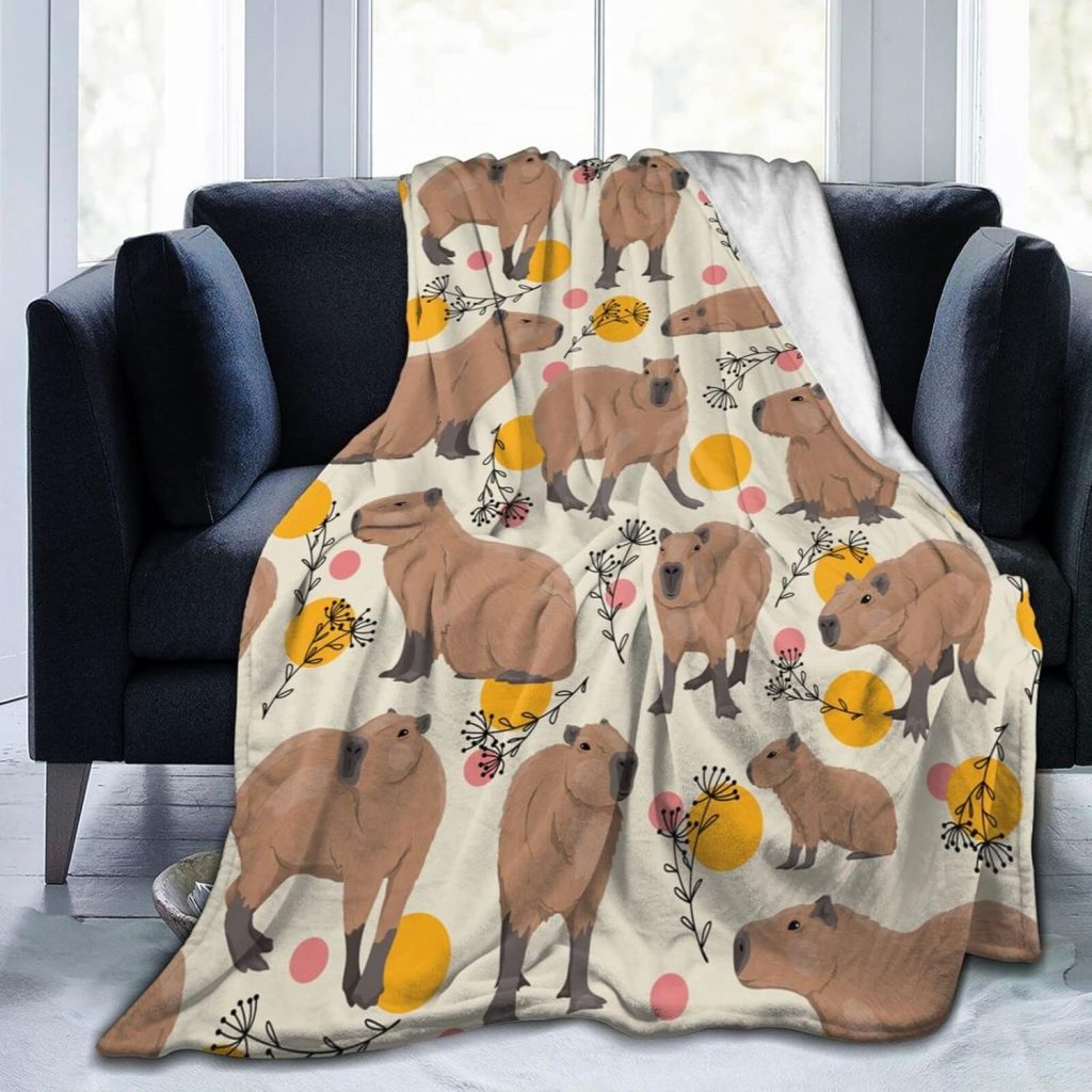 Capybara Blanket