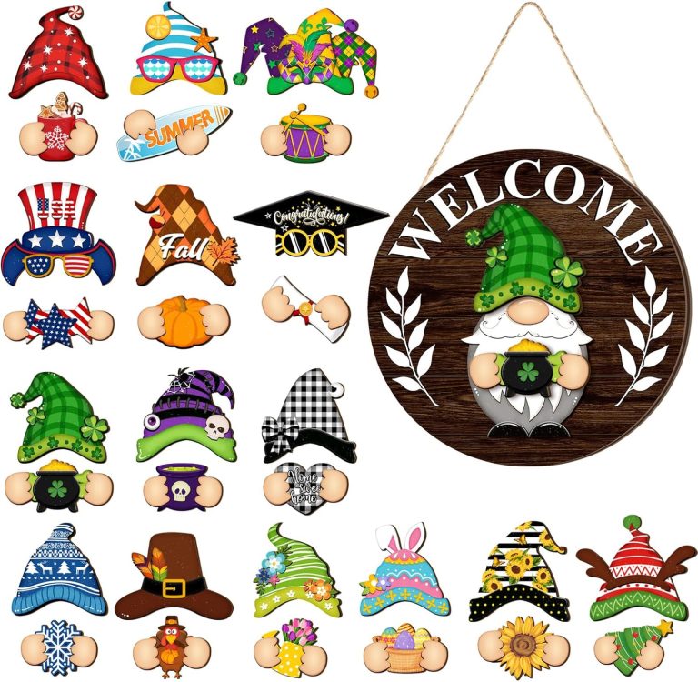 Interchangeable Gnome Decor
