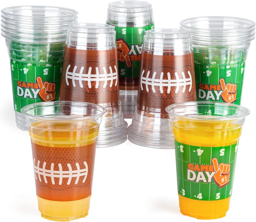 Football Themed Cups
