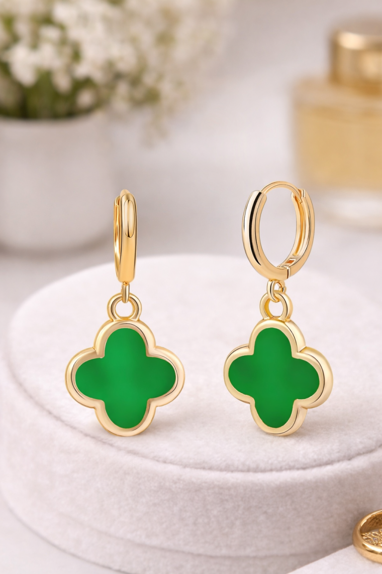Clover Drop Earrings