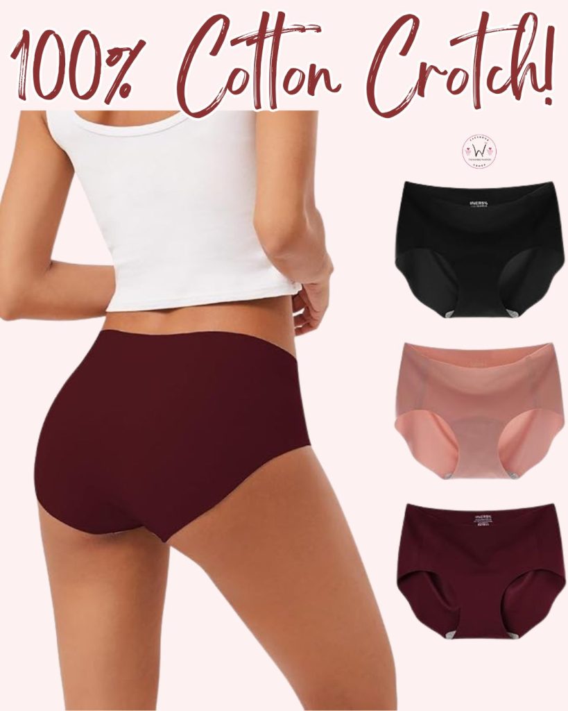 Seamless Cotton Crotch Panties