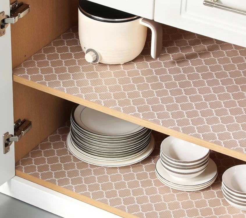 Non-Adhesive Shelf Liners!