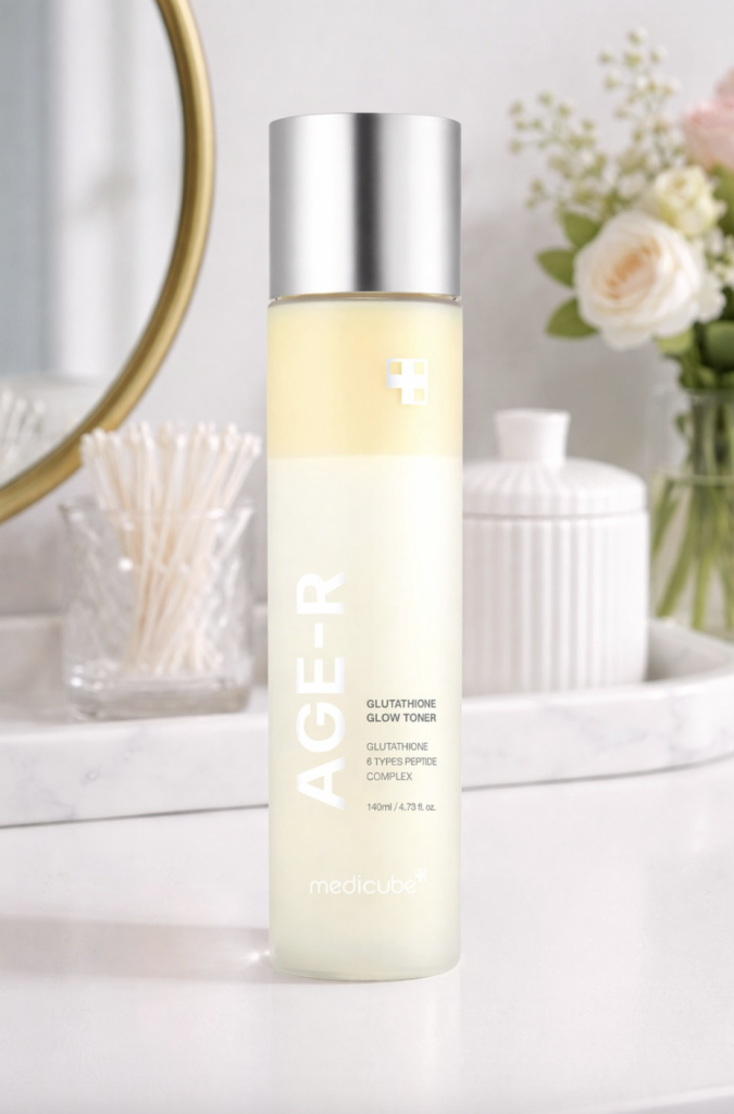 The Medicube Age-R Glutathione Glow Milky Toner
